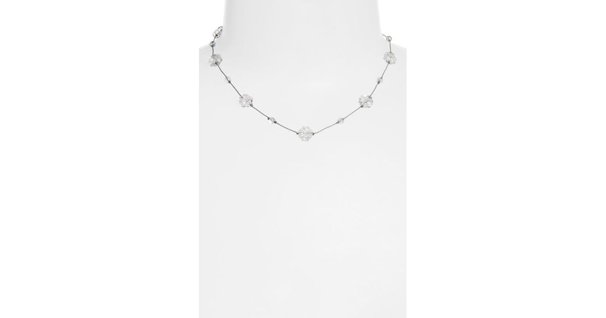 Isshi Desnuda Station Necklace in Blue | Lyst