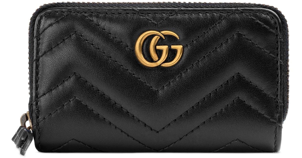 Gucci Marmont 2.0 Matelassé Leather Key 