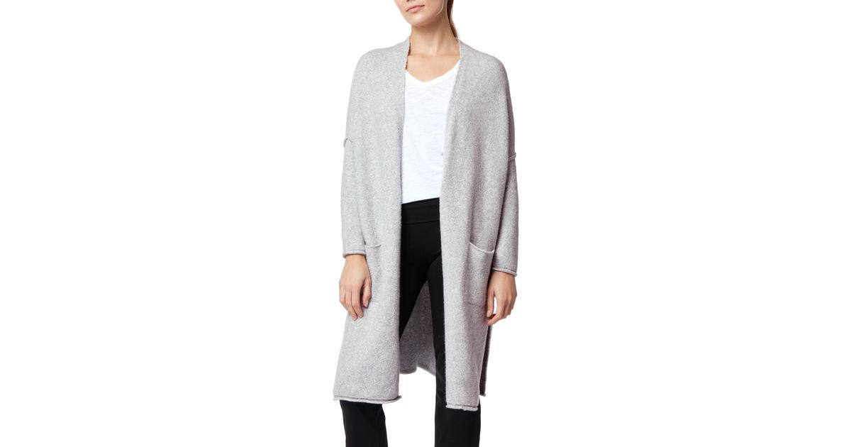 pale grey cardigan