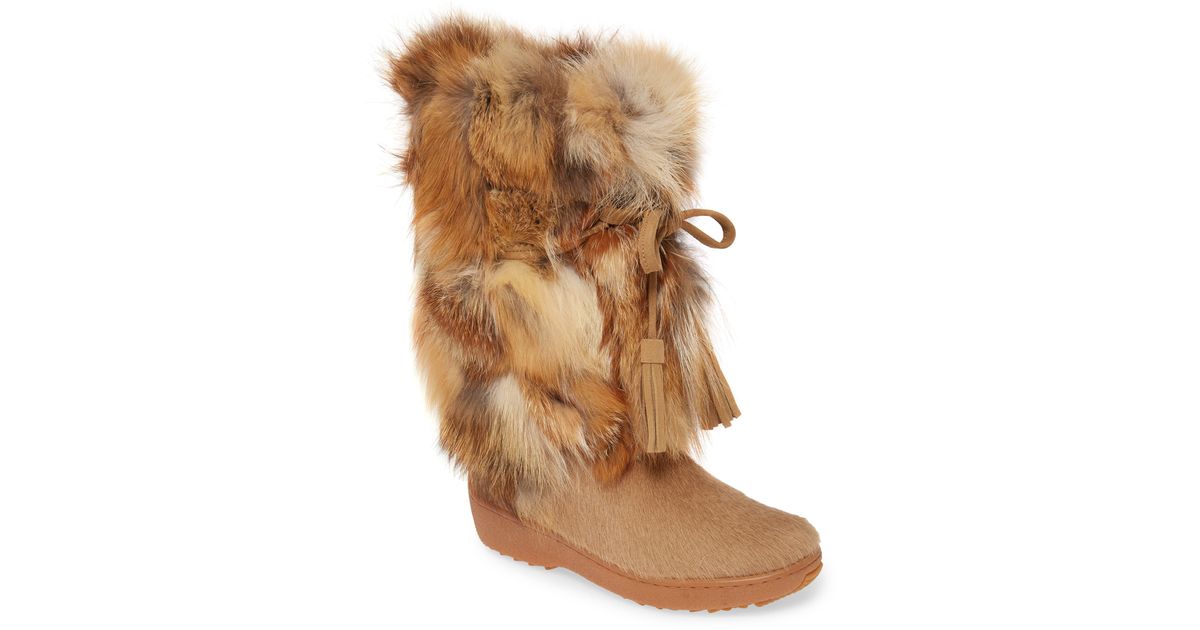 pajar beige boots