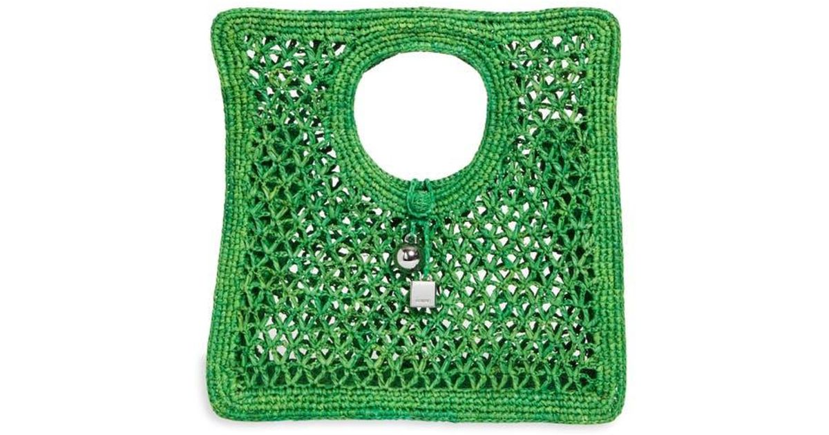 Jacquemus Le Spiaggia Square Bag in Green | Lyst