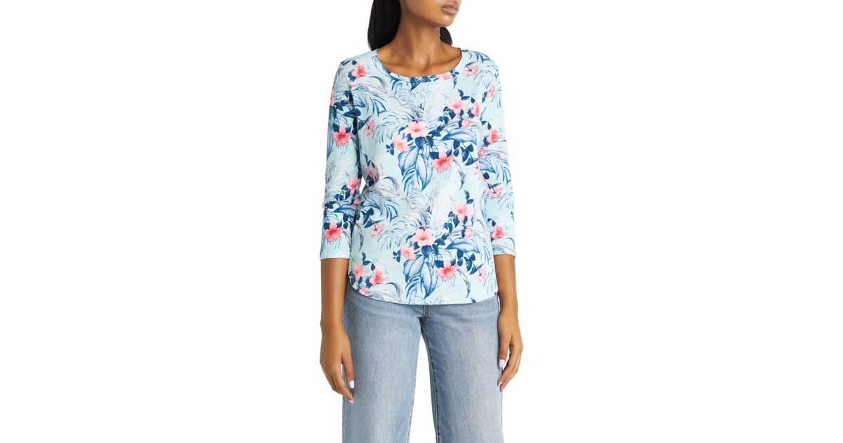 Tommy Bahama Ashby Isles Hideaway Bay Top in Blue | Lyst