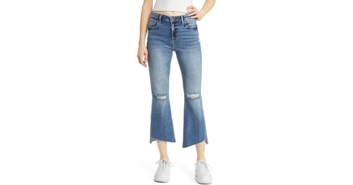 Hidden Denim Super Frayed Crop Happi main image 0