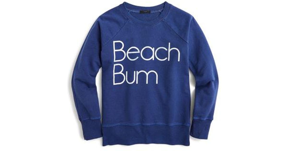 beach bum crewneck