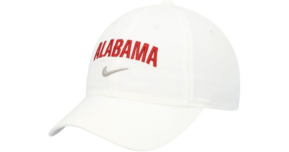 Nike Alabama Crimson Tide Heritage86 Arch Performance Adjustable Hat At