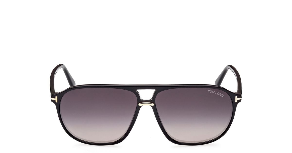 Tom Ford Bruce 61mm Polarized Navigator Sunglasses for Men | Lyst