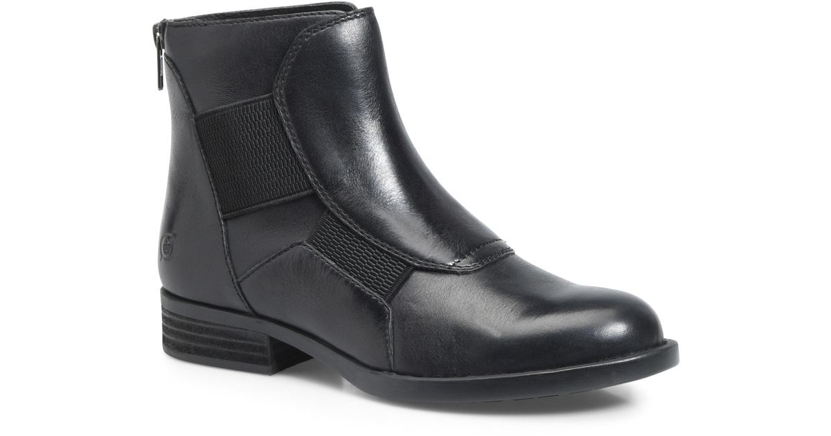 born reid leather bootie
