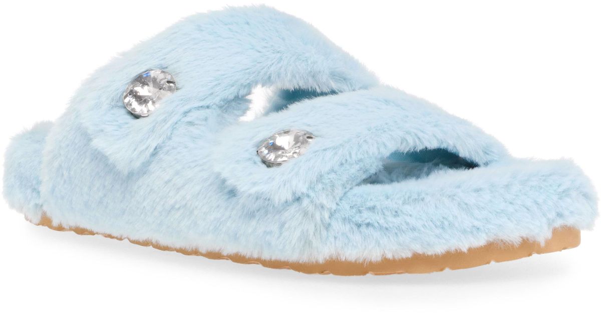 steve madden fuzzy slippers nordstrom