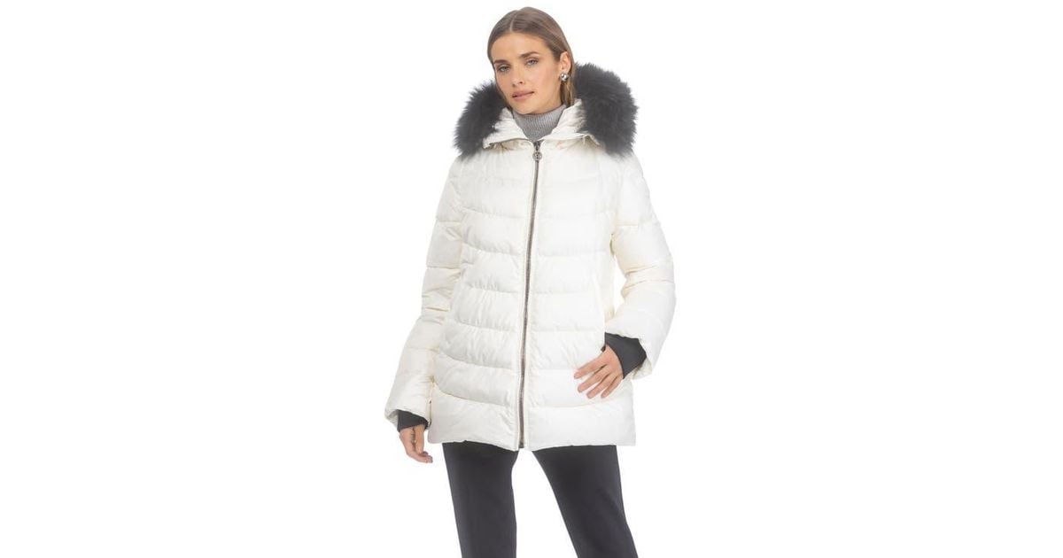 Gorski ApresSki Mid Jacket With Detachable Genuine Shearling Hood Trim — free download