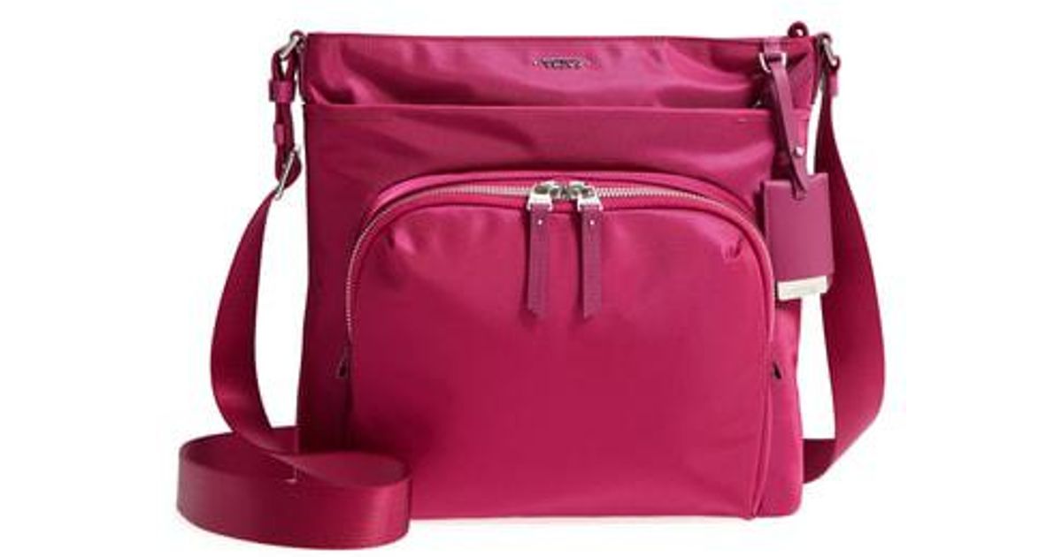 Tumi Voyager Capri Nylon Crossbody Bag in Purple Lyst