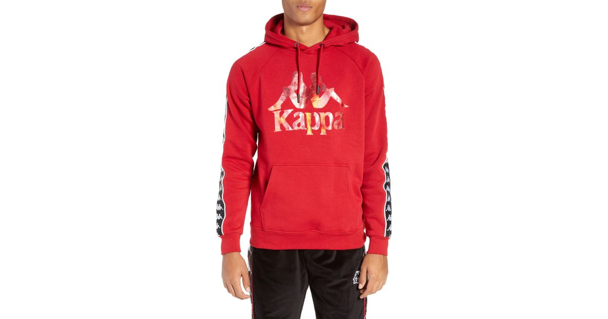 kappa red hoodie