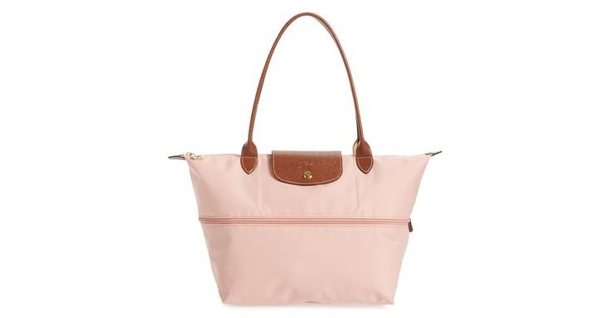 longchamp expandable tote