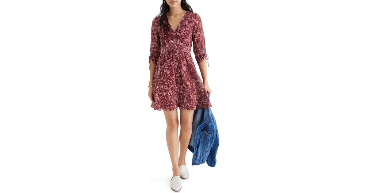 Madewell star violet dress 2025