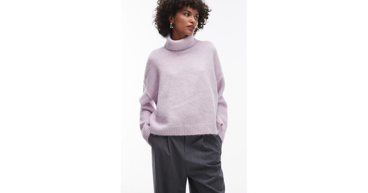Townsend Turtleneck Sweater Palisades Purple Beale SB Palm BP