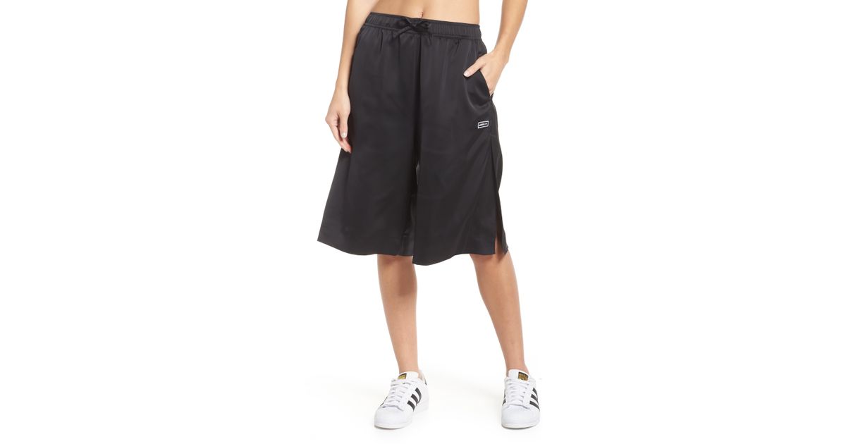 adidas satin shorts