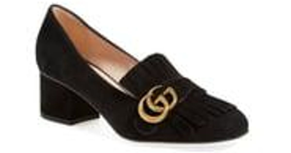 gucci marmont pump dupe