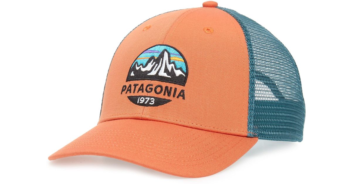 patagonia hat orange