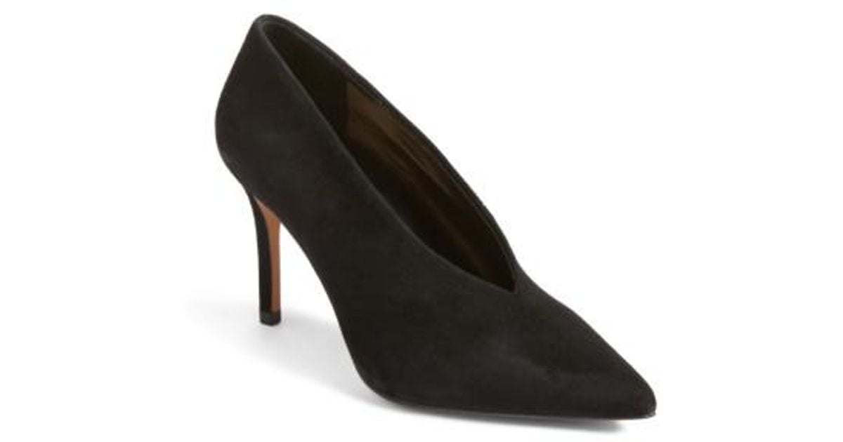 Vince camuto suede pumps Clearance