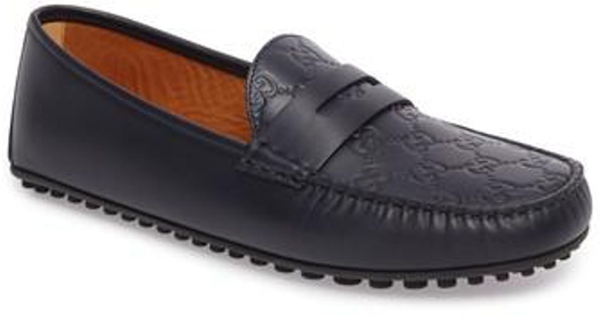 gucci kanye leather driving shoes