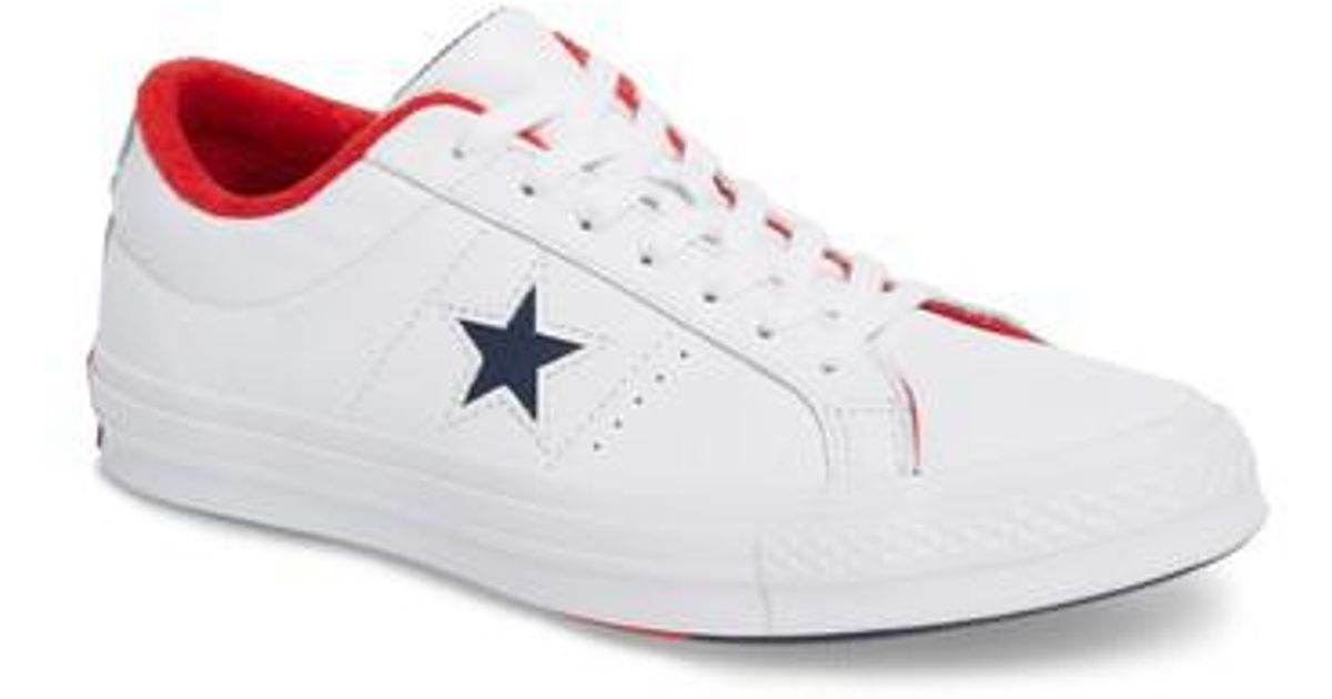 One Star Grand Slam Sneaker in White 