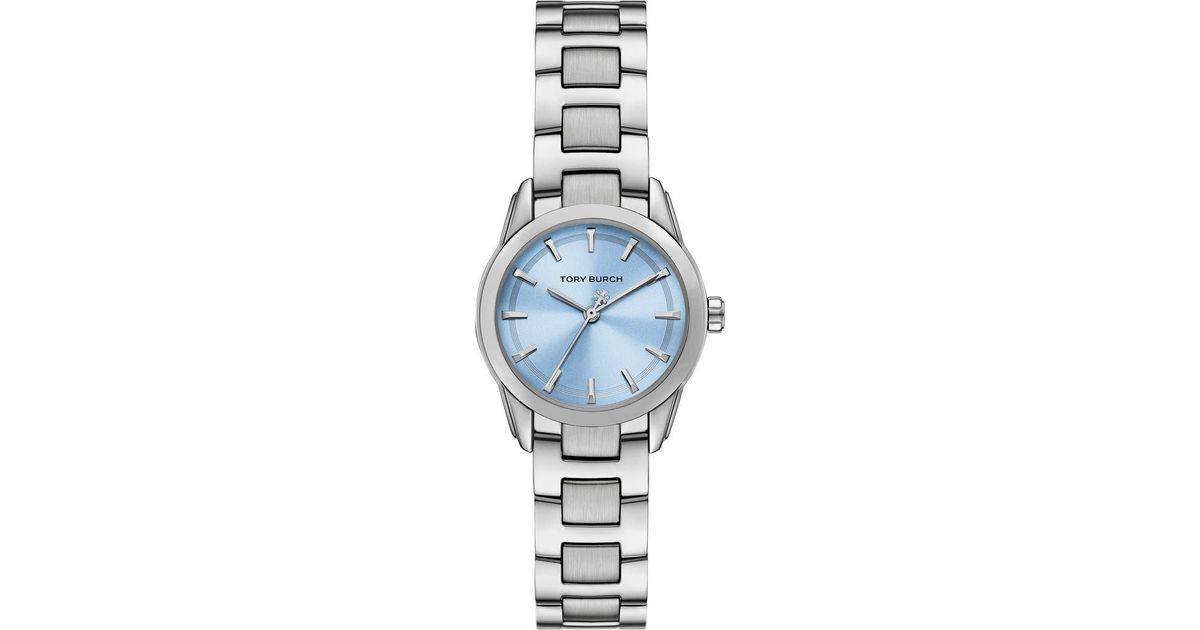 Tory Burch The Small Miller Bracelet Watch, 28Mm in Blue | Lyst