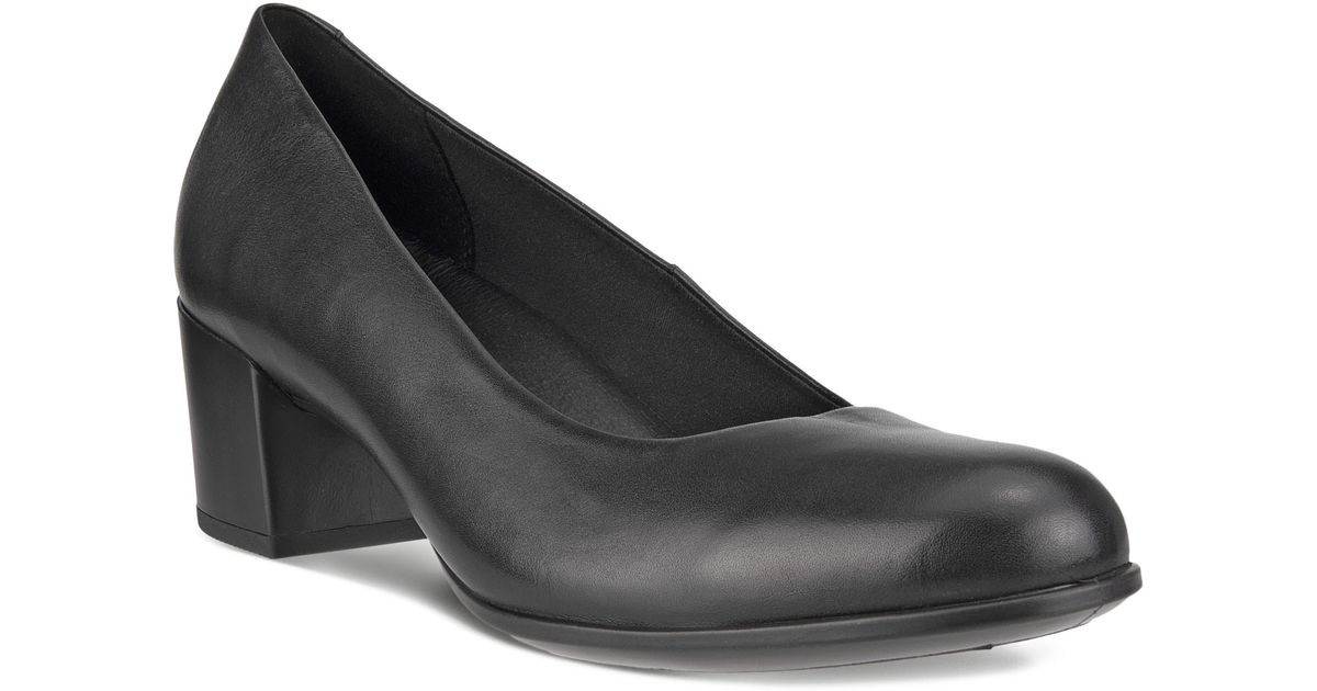 ecco block heel sandals