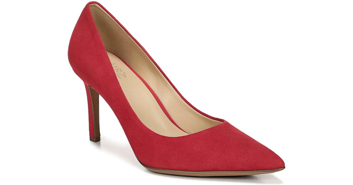 Naturalizer Anna Pointed Toe Pump in Red - Save 20% - Lyst