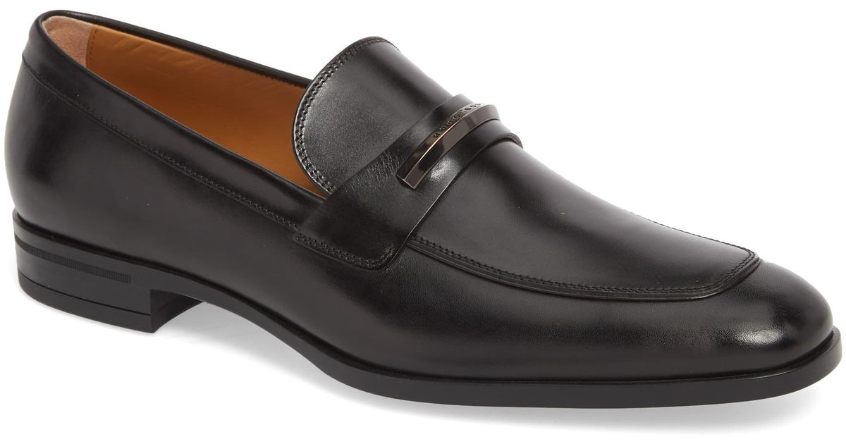 hugo boss portland solid bit loafer