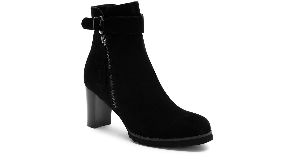 Blondo Suede Anic Waterproof Ankle Boot 