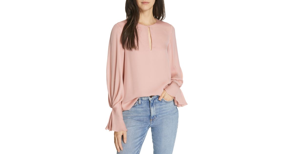 joie abekwa silk blouse