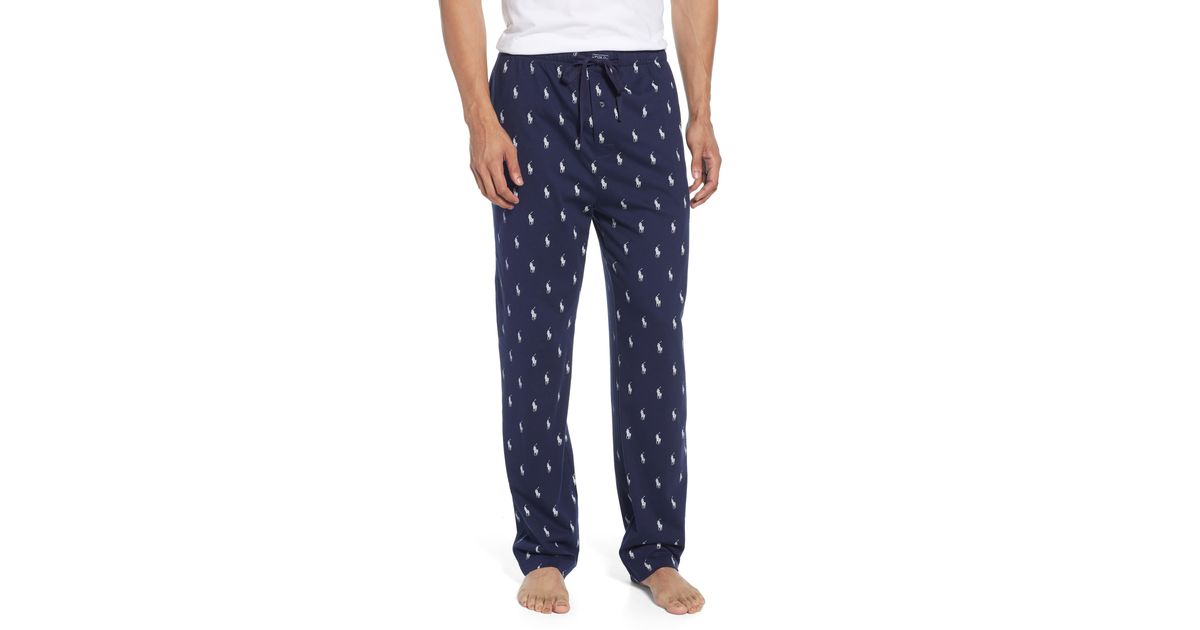 Polo Ralph Lauren Aopp Pajama Pants in Blue for Men Lyst