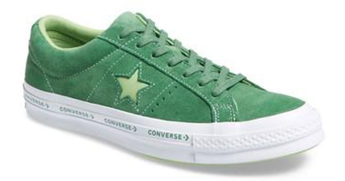 converse one star pinstripe low top