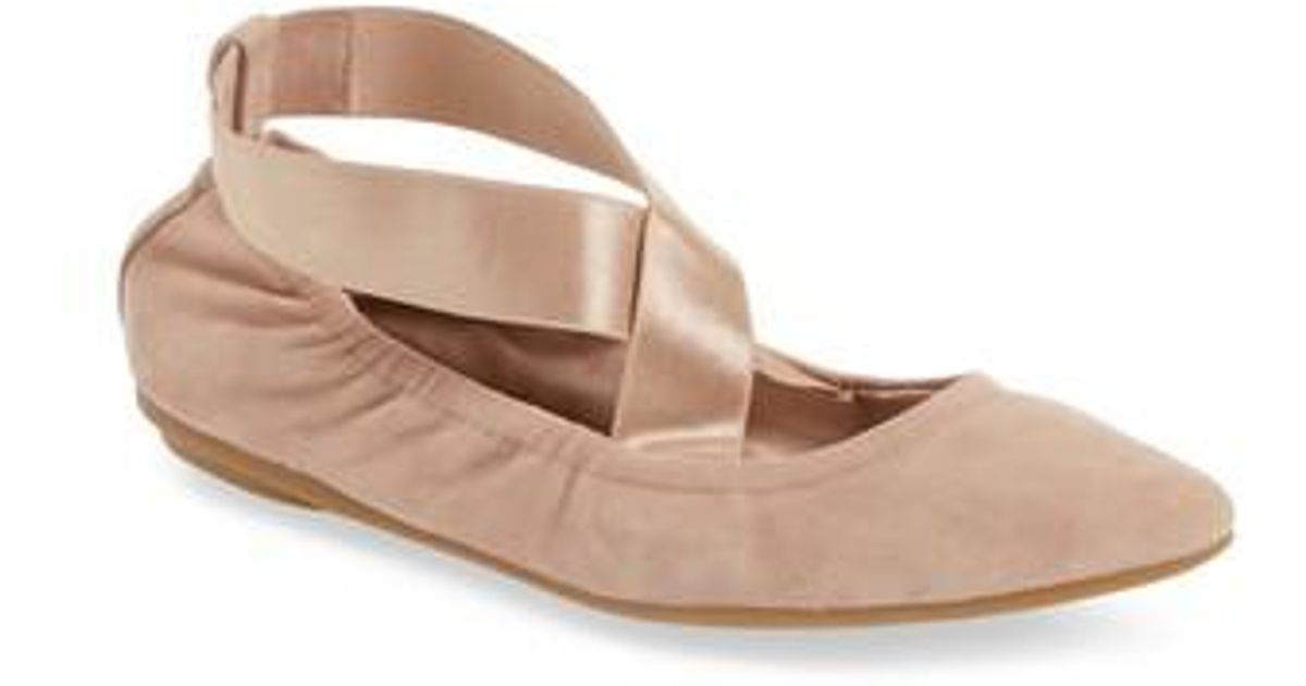 taryn rose edina strappy ballet flat