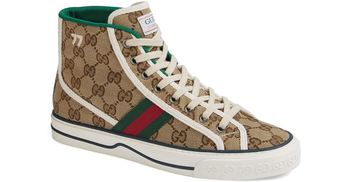 Gucci Tennis 1977 High Top Platform Sneaker - Lyst