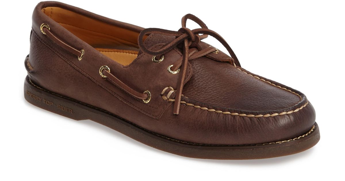 sperry gold cup chocolate