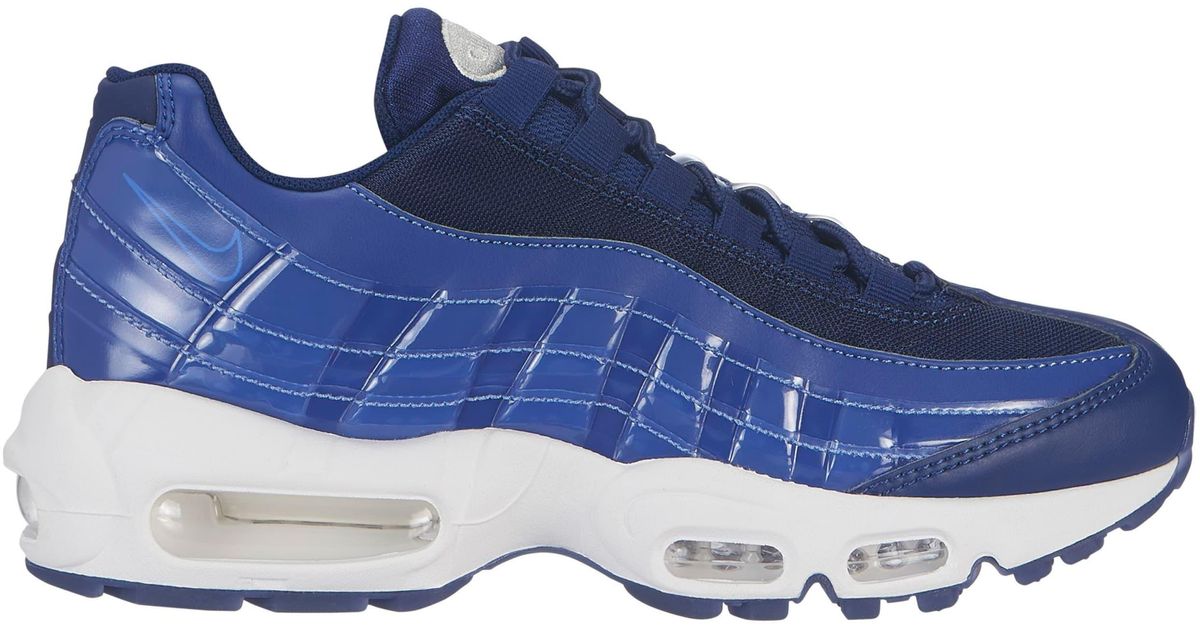 Nike Lace Air Max 95 Se Running Shoe in Black/ Anthracite/ White (Black) - Lyst