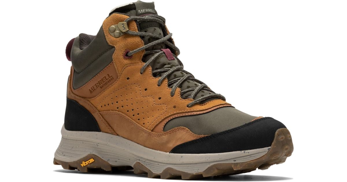 merrell high top hiking shoes