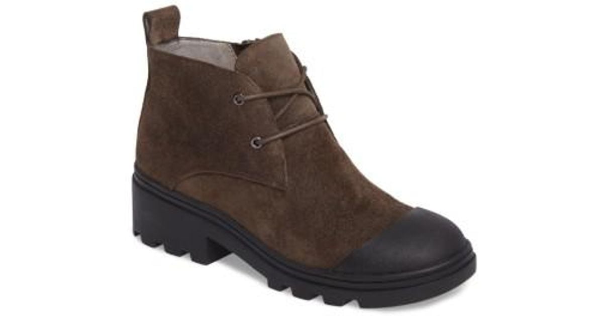 eileen fisher suede booties
