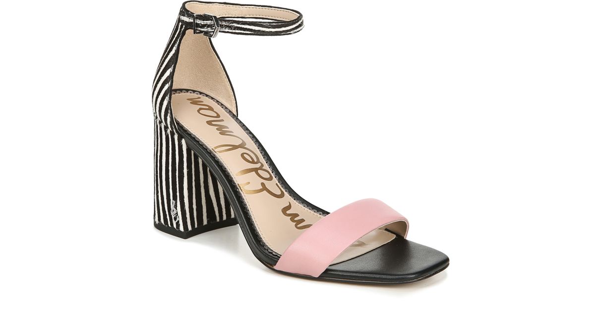 sam edelman zebra heels