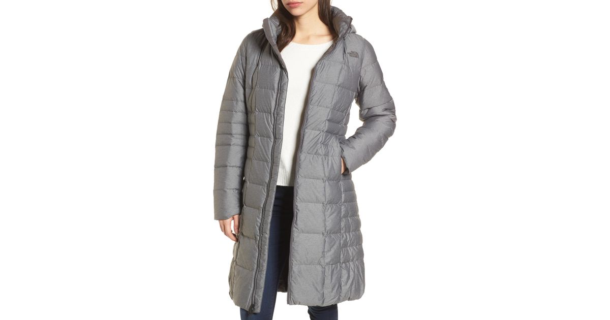 north face metropolis ii hooded water resistant down parka