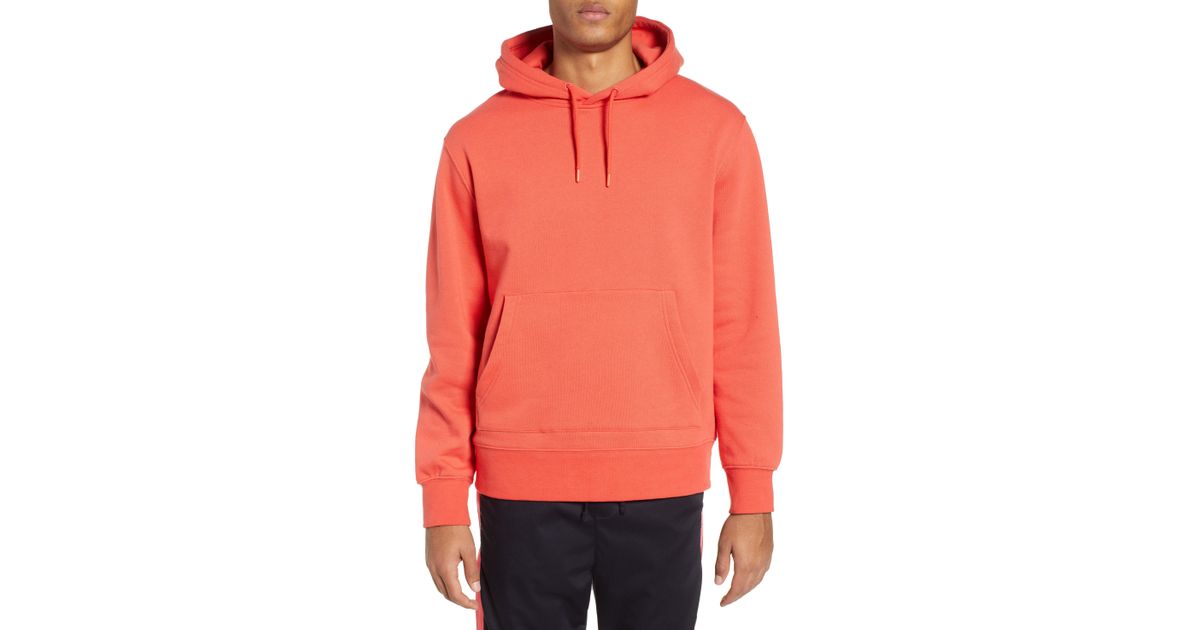 topman orange hoodie