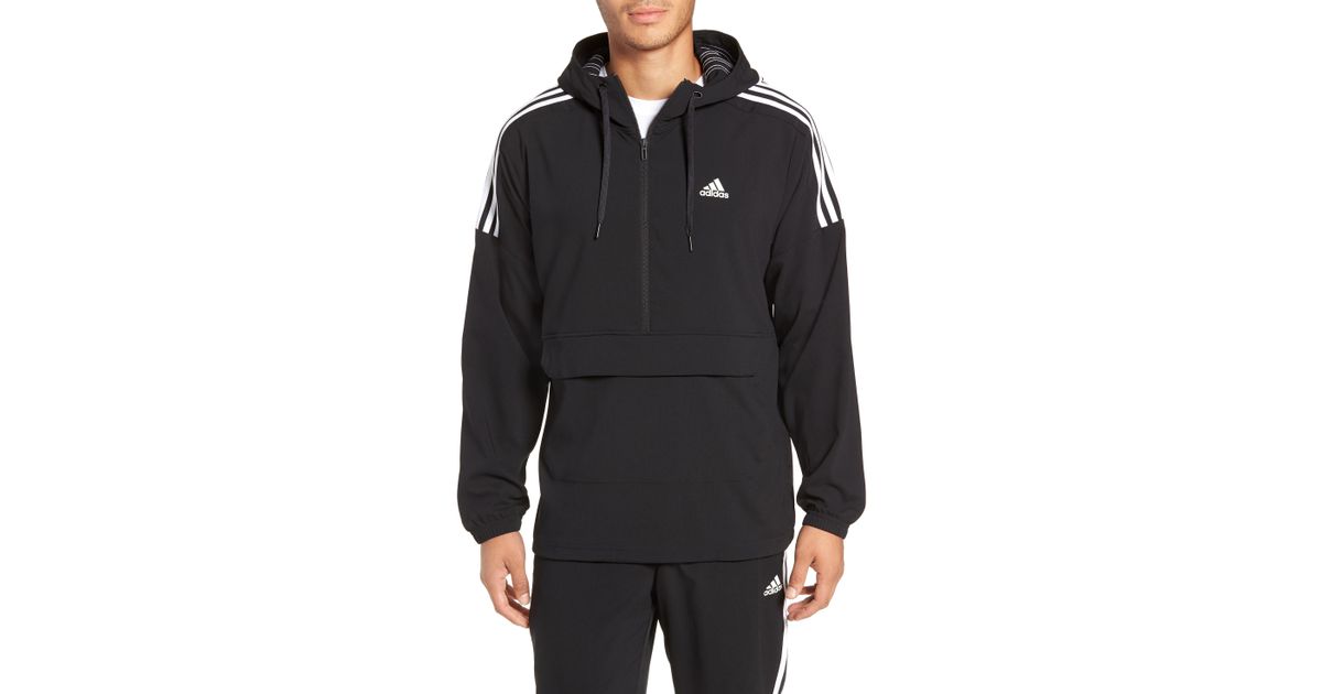 adidas half zip anorak