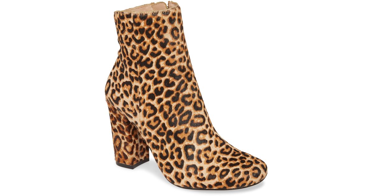steve madden rockstar leopard bootie