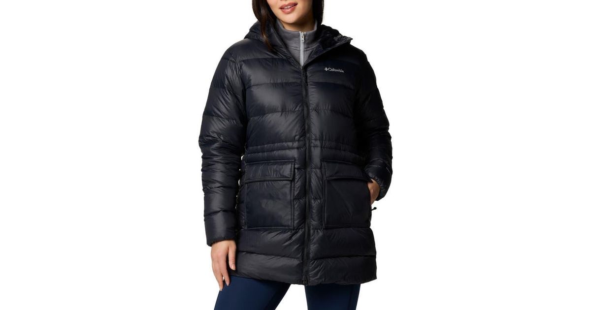 Columbia Harmony Falls Water Repellent 650 Fill Power Jacket in Black ...