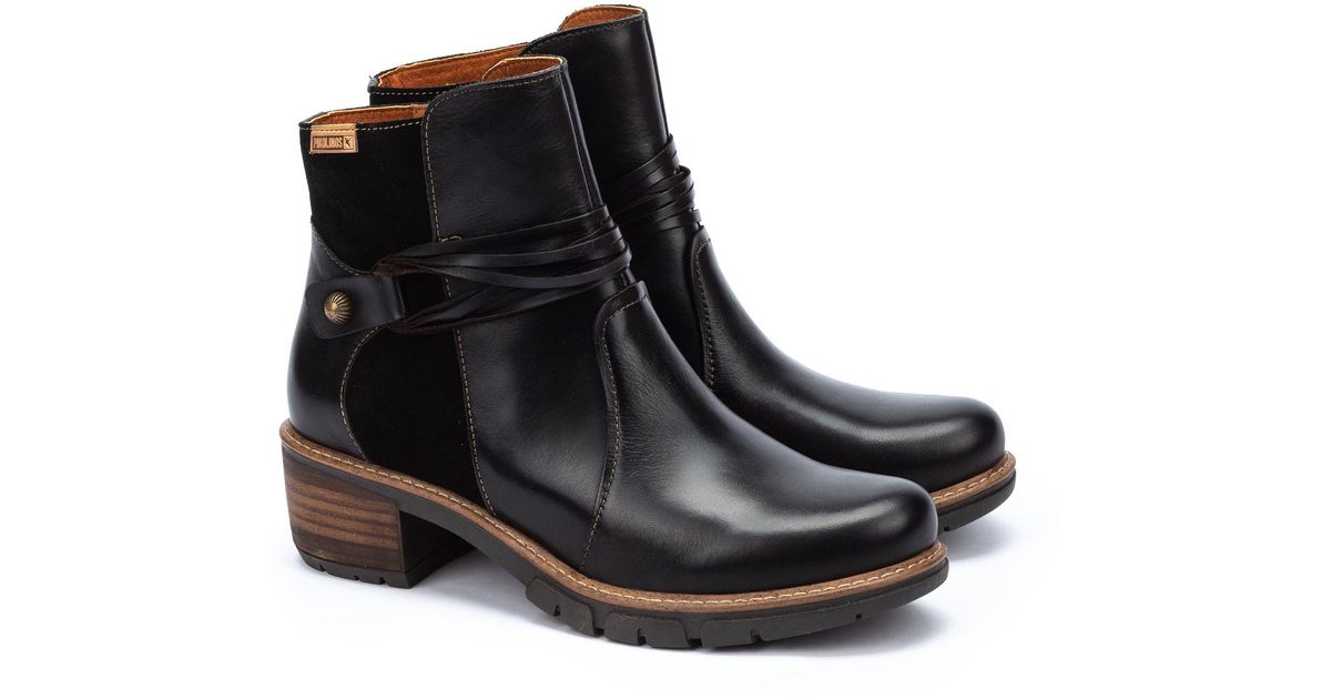 Pikolinos San Sebastian Water Resistant Boot in Black | Lyst