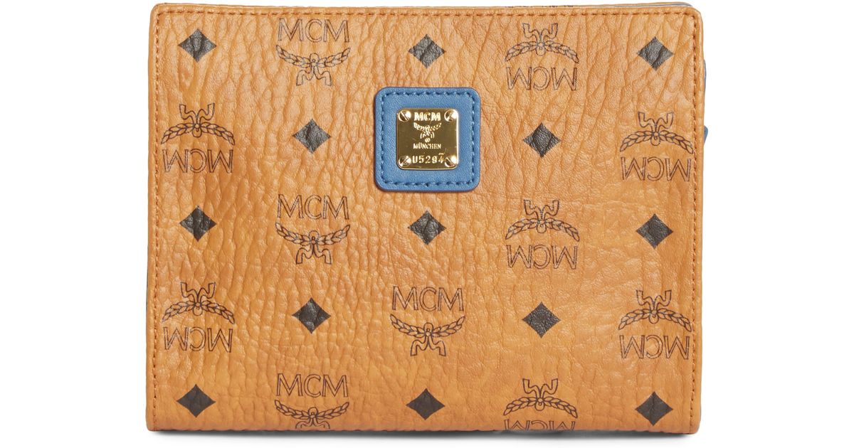 mcm small zip pouch