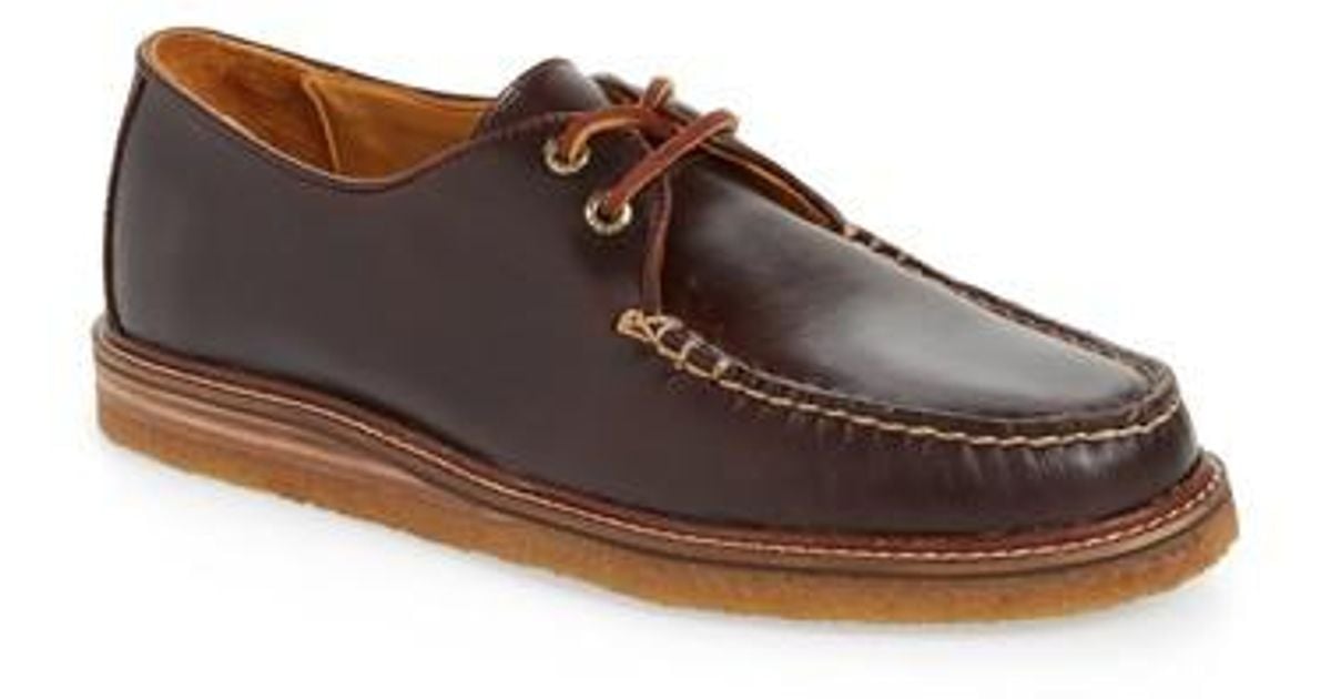 sperry gold cup captain's crepe oxford