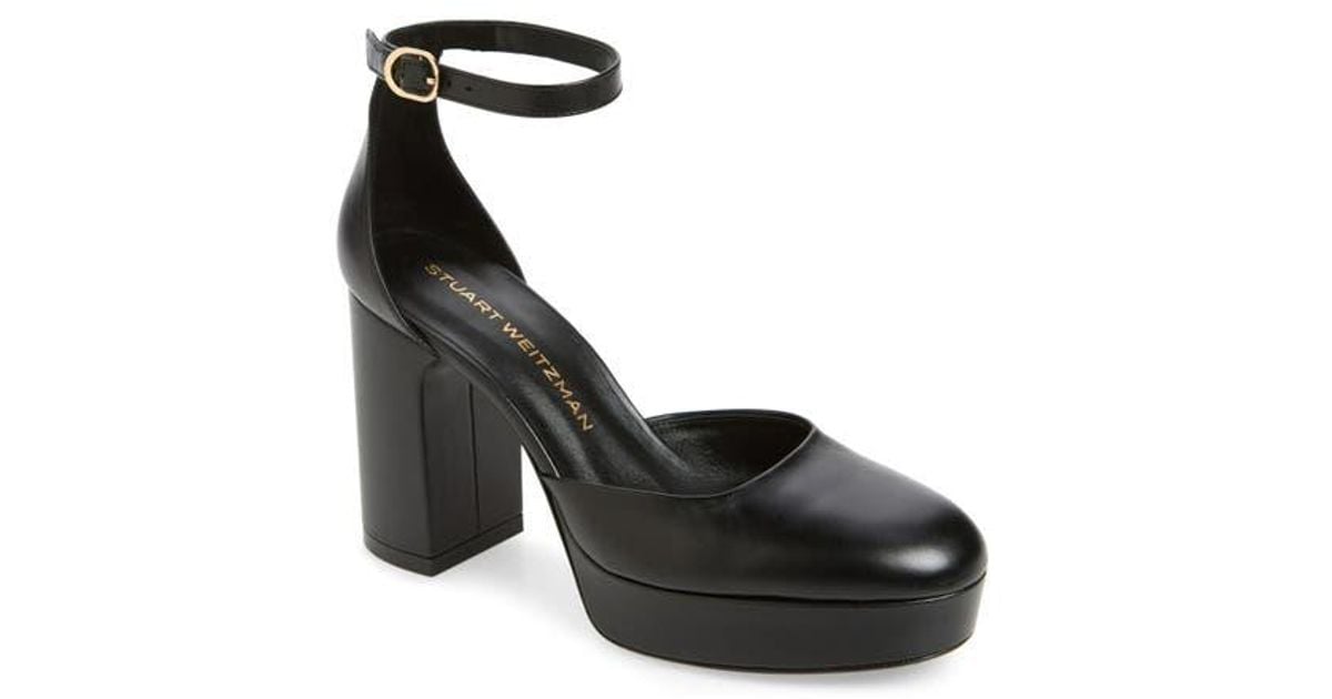 stuart weitzman platform pumps