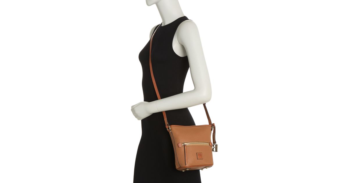 Dooney & Bourke Dooney And Bourke Small Zip Leather Crossbody Bag in