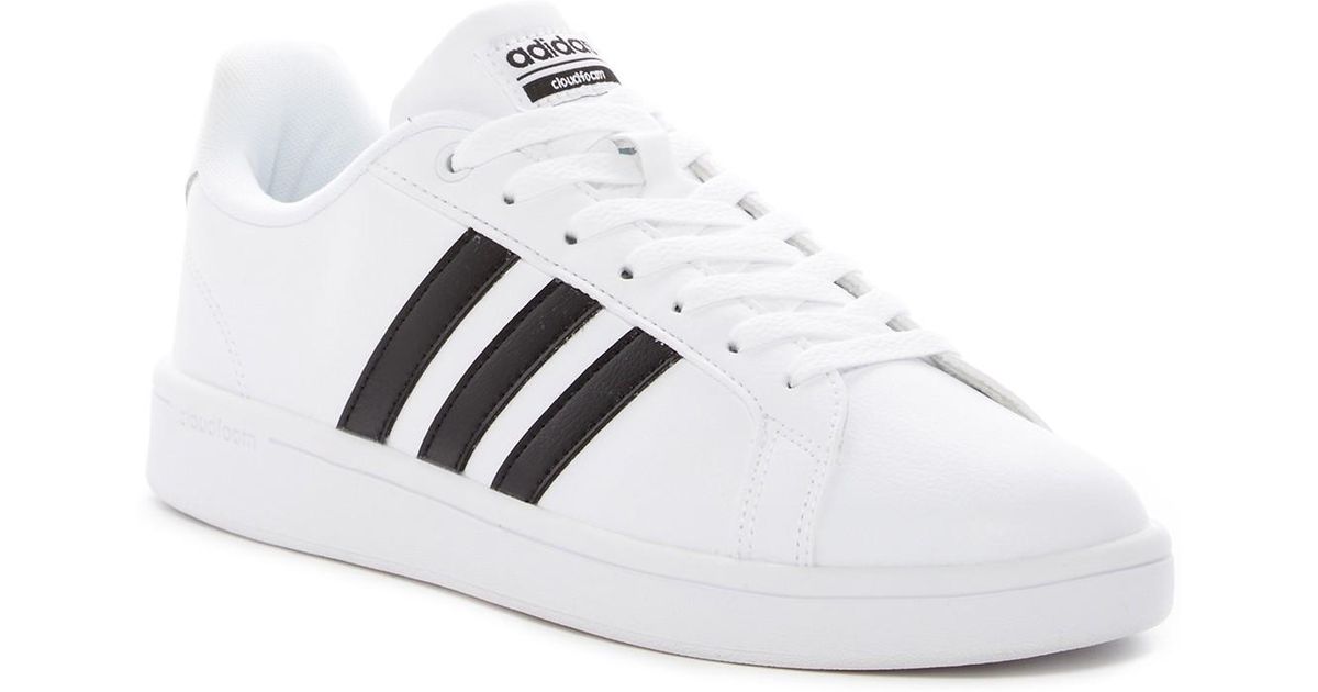 cloudfoam advantage leather sneaker